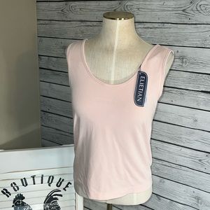 Elietian BUILT-IN-BRA  bra TANK top Blush with pads and shelf bra Brami